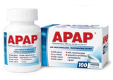 Apap 500 mg 100 tabletek