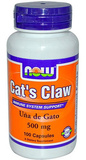 Now Foods Cat's Claw Koci Pazur 500 mg 100 kapsułek 