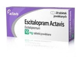 Escitalopram Actavis 10 mg 28 tabletek powlekanych