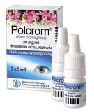 Polcrom 2% krople do oczu 2 x 5 ml