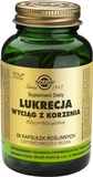 Solgar Lukrecja wyciag z korzenia 60 kapsułek