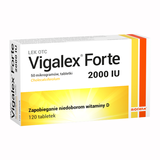 Vigalex Forte 2000 IU 120 tabletek witaminy D