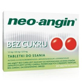 Neo-angin 24 tabletki do ssania bez cukru