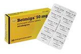 Betmiga 50 mg 30 tabletek