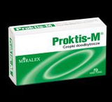 Proktis-M 10 czopków na hemoroidy