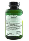 Swanson Kwas kaprylowy 600 mg 60 kapsułek