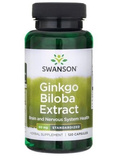 Swanson Ginkgo Biloba Extract 60 mg 120 kapsułek