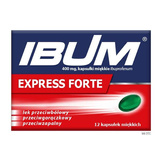 Ibum Express Forte 400mg 12 kapsułek