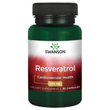 Swanson Resveratrol 250 mg 30 kapsułek