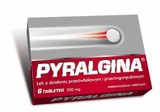 Pyralgina 500mg 6 tabletek