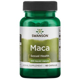 Swanson Maca Ekstrakt 500 mg 60 kapsułek