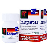 Hepatil 150 mg 80 tabletek