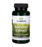 Swanson Bamboo Extract Ekstrakt z bambusa 60 kapsułek