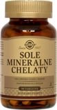 Solgar Sole mineralne 100 % chelaty aminokwasowe 90 tabletek
