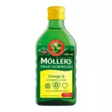 Tran Norweski Möller's o aromacie cytrynowym 250 ml